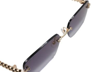 Cartier Crush Sunglasses Eyewear Gray Gold — view 6