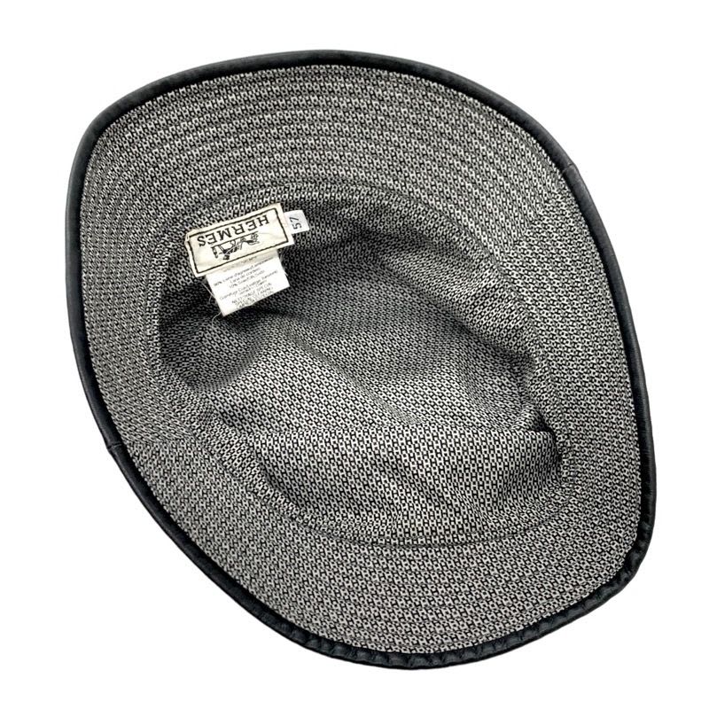Hermes Bucket Hat Wool Black