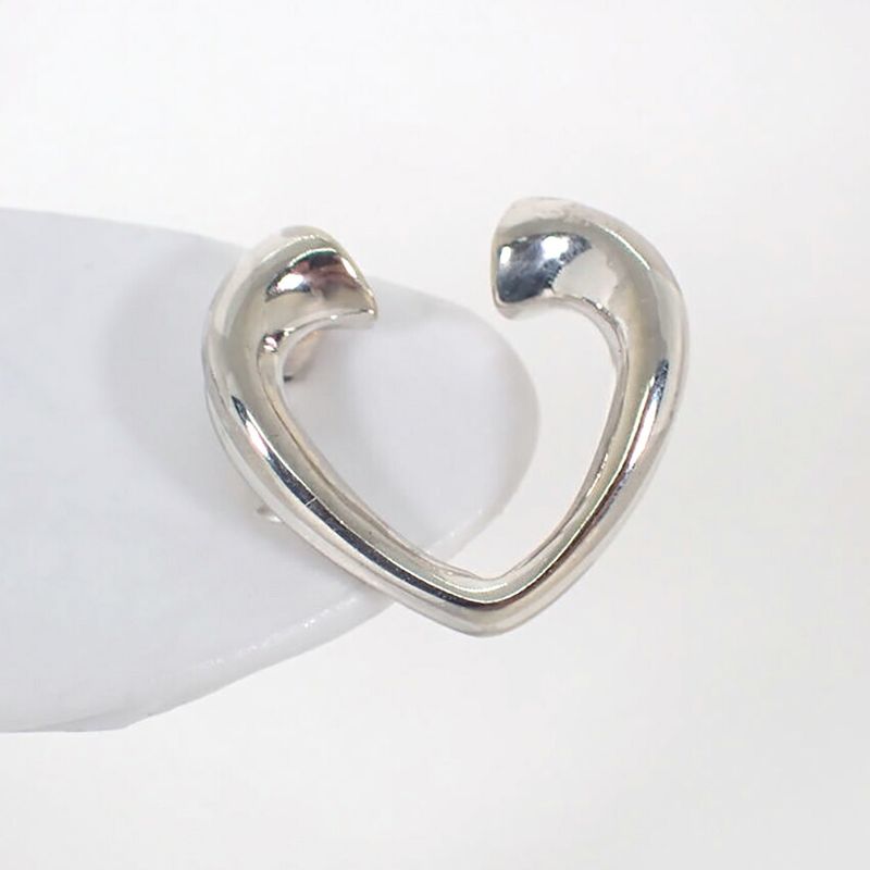 Tiffany & Co 925 Tenderness Heart Earrings J118-10