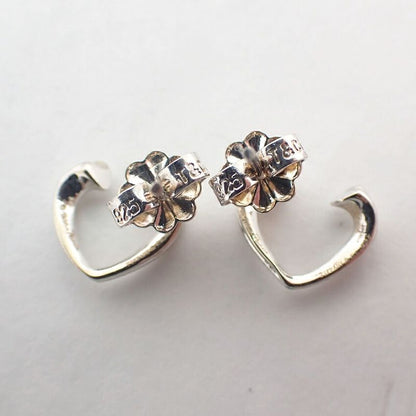 Tiffany & Co 925 Tenderness Heart Earrings J118-10