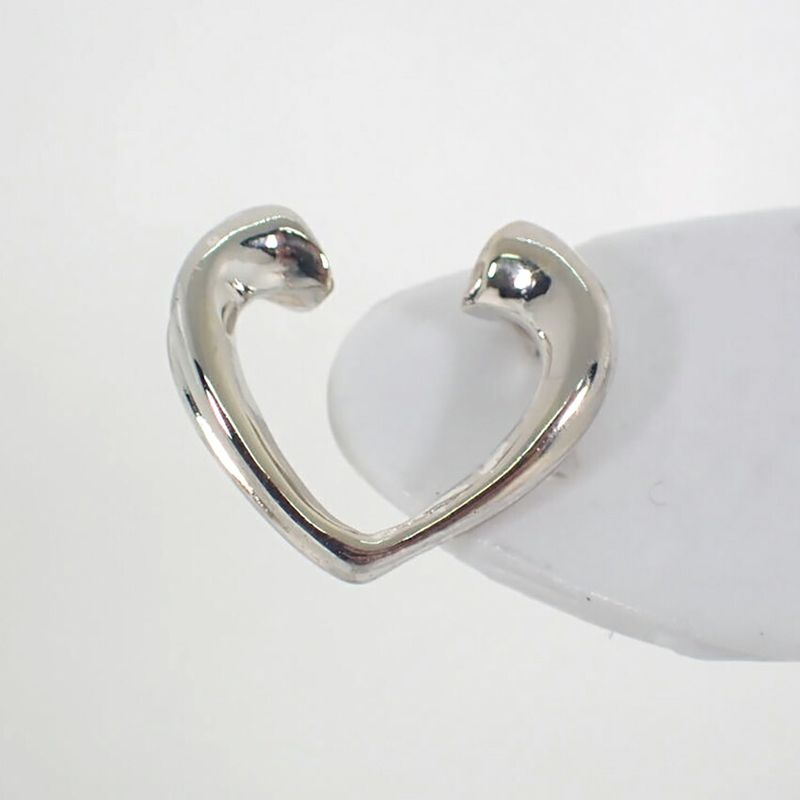 Tiffany & Co 925 Tenderness Heart Earrings J118-10