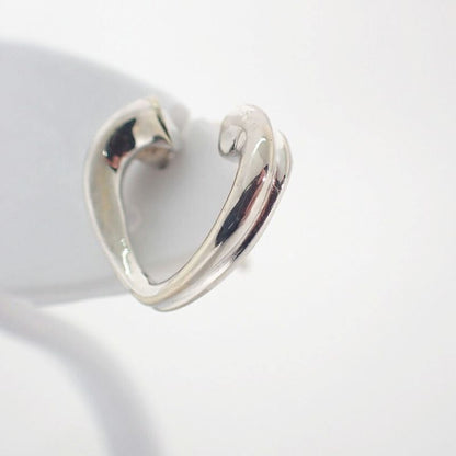 Tiffany & Co 925 Tenderness Heart Earrings J118-10