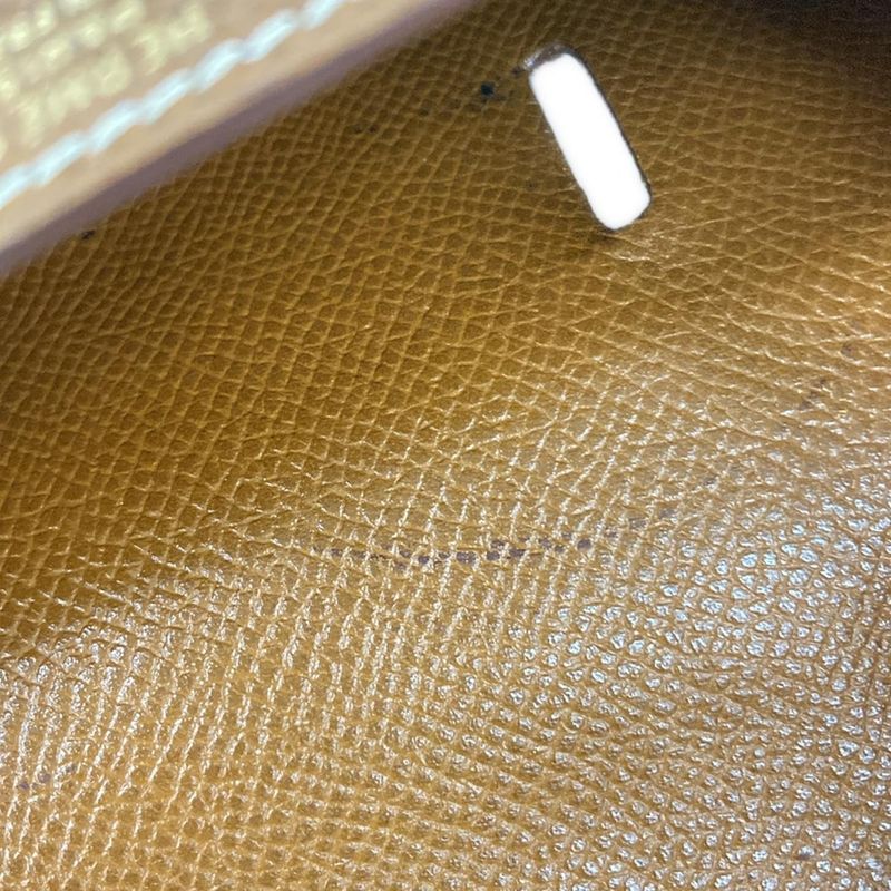 Hermes Waist Pouch Pochette Green Gold Hardware