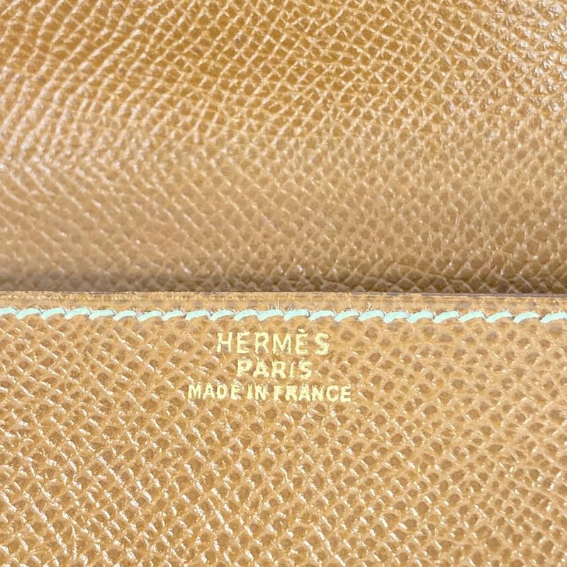 Hermes Waist Pouch Pochette Green Gold Hardware