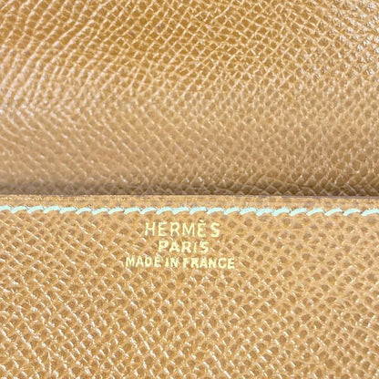 Hermes Waist Pouch Pochette Green Gold Hardware