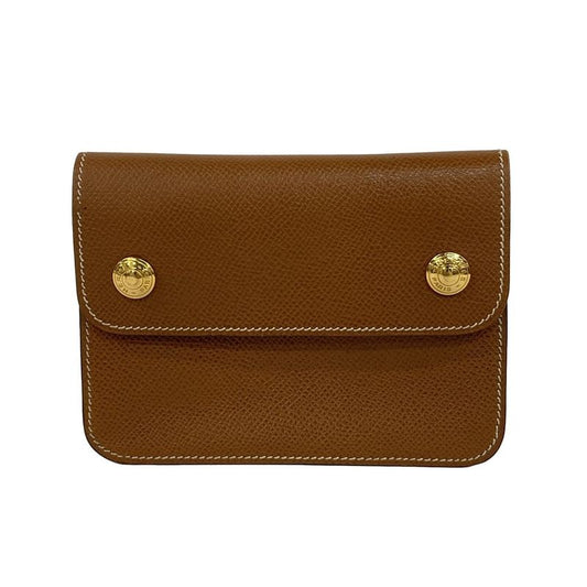 Hermes Waist Pouch Pochette Green Gold Hardware