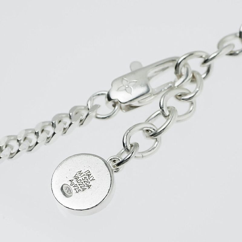 Louis Vuitton Bracelet LV Spike M1520a Sv925 Silver-