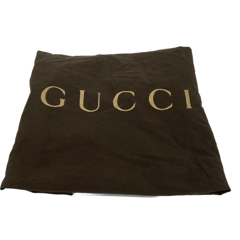 Gucci Waist Pouch Guccissima Line Sherry (Web) 246409 Black Leather