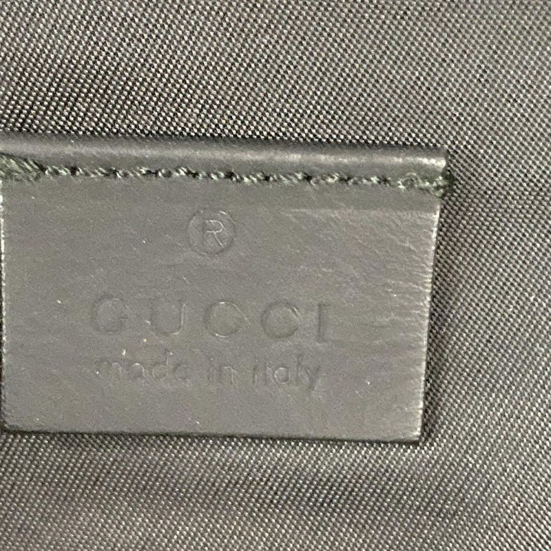 Gucci Waist Pouch Guccissima Line Sherry (Web) 246409 Black Leather