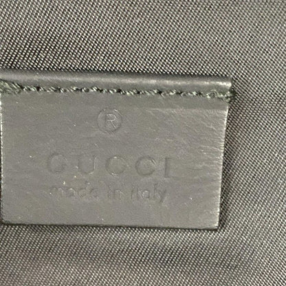 Gucci Waist Pouch Guccissima Line Sherry (Web) 246409 Black Leather