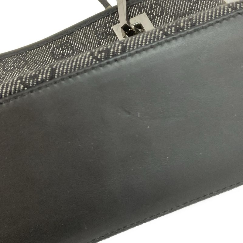 Gucci Tote Bag GG Pattern 36172 Black Mini Bag Leather