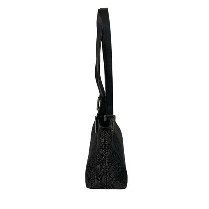 Gucci Tote Bag GG Pattern 36172 Black Mini Bag Leather