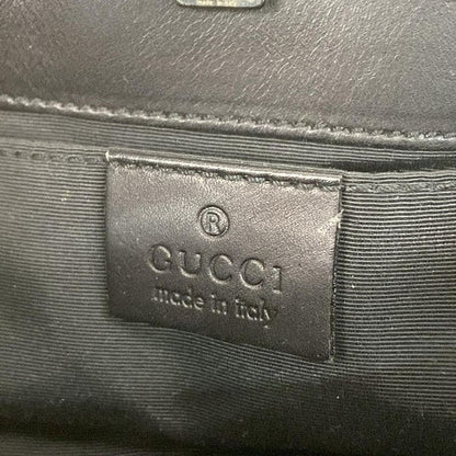 Gucci Tote Bag GG Pattern 36172 Black Mini Bag Leather