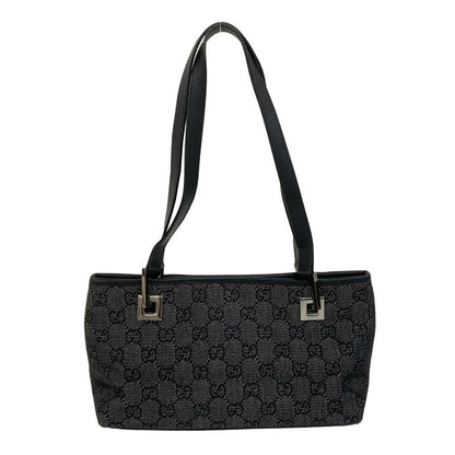 Gucci Tote Bag GG Pattern 36172 Black Mini Bag Leather