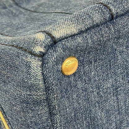 Prada Tote Bag Canapa Blue