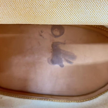 Hermes Shoulder Bag Market GM Ivory X Brown Draw String Shape