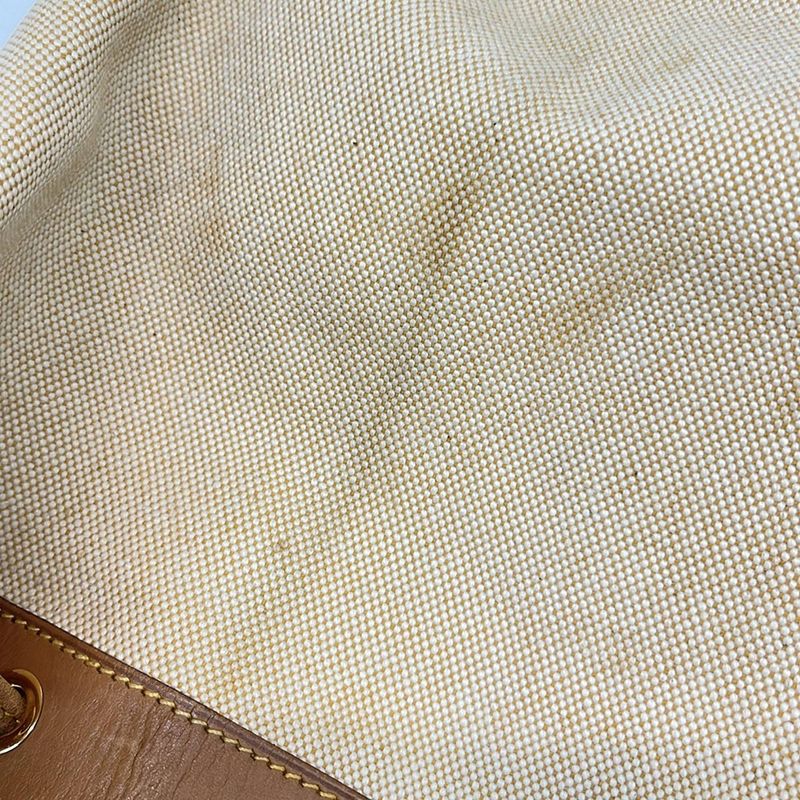 Hermes Shoulder Bag Market GM Ivory X Brown Draw String Shape