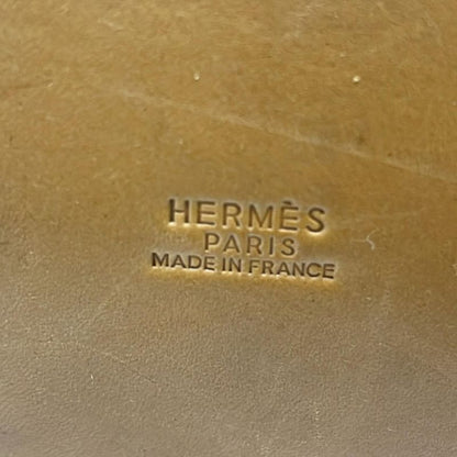 Hermes Shoulder Bag Market GM Ivory X Brown Draw String Shape