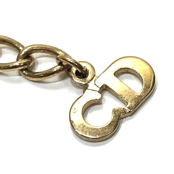 Dior CD Logo Stone Necklace Brand Accessories Necklace Women's