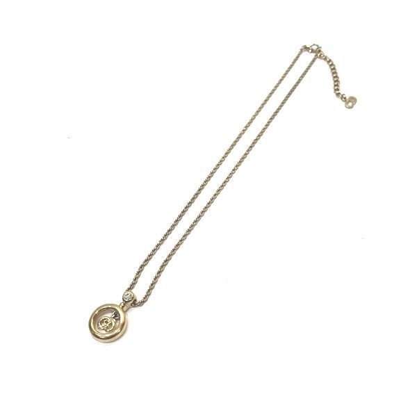 Dior CD Logo Stone Necklace Brand Accessories Necklace Women's