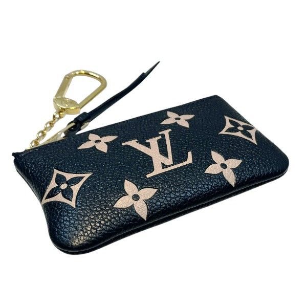 Louis Vuitton Bicolor Monogram Empreinte Pochette Cles M80885 Coin Case Unisex