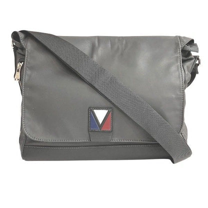 Louis Vuitton V Line Cross M50443 Nylon X Leather Bag Shoulder Bag Men's