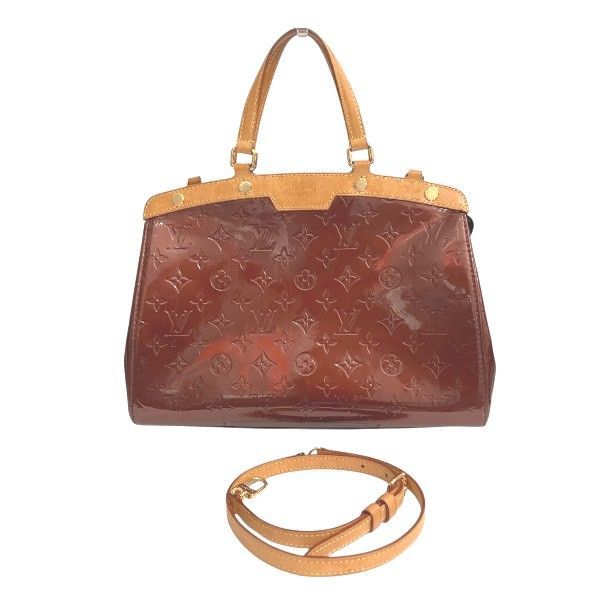 Louis Vuitton Monogram Vernis MM M91690 Bag Handbag Shoulder Bag Ladies