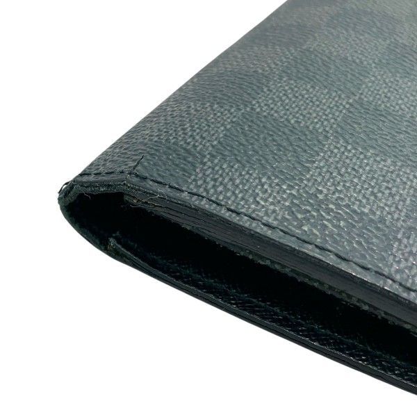 Louis Vuitton Damier Graphite Portefeuille Brother N62665 Long Wallet Bifold