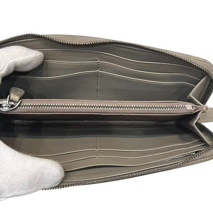 Bottega Veneta Intrecciato Round Zipper Long Wallet Men's