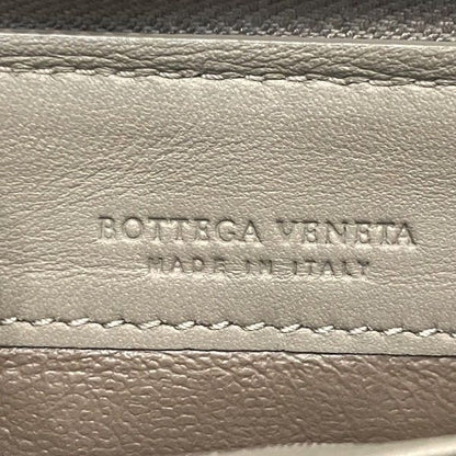 Bottega Veneta Intrecciato Round Zipper Long Wallet Men's