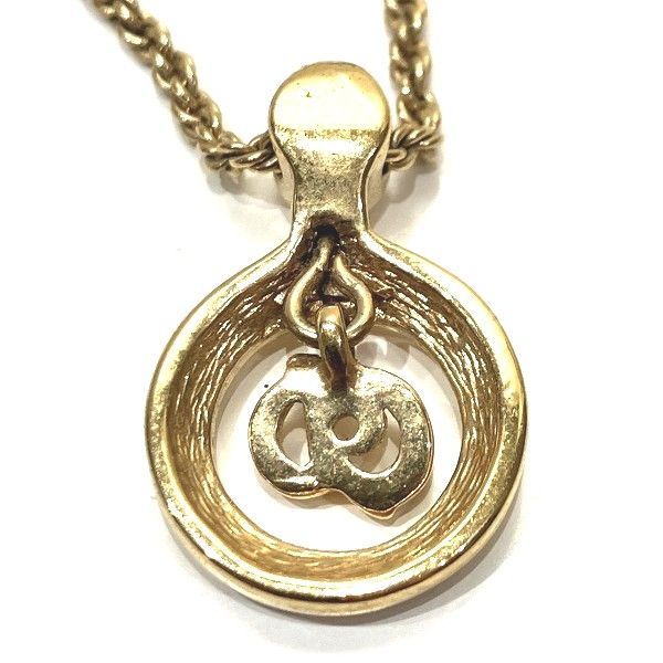 Dior CD Logo Stone Necklace Brand Accessories Necklace Women's