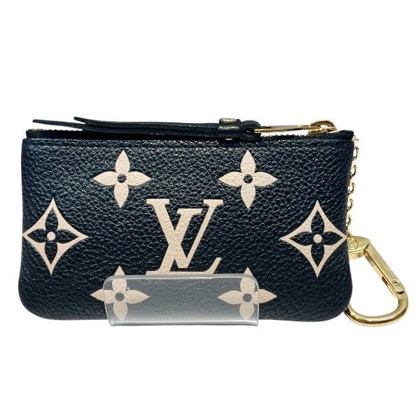 Louis Vuitton Bicolor Monogram Empreinte Pochette Cles M80885 Coin Case Unisex