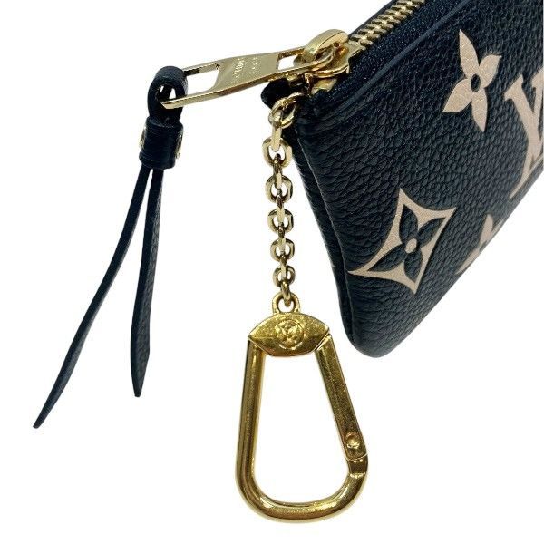 Louis Vuitton Bicolor Monogram Empreinte Pochette Cles M80885 Coin Case Unisex