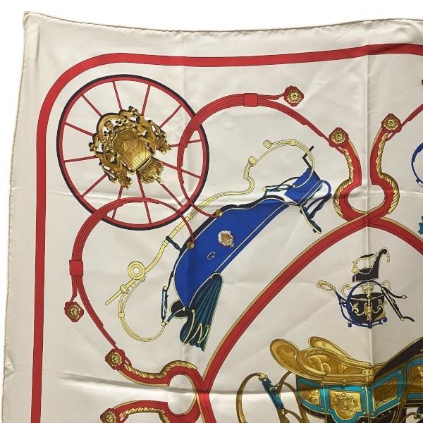 Hermes Carre 90 Springs Silk Brand Accessories Scarf Women's