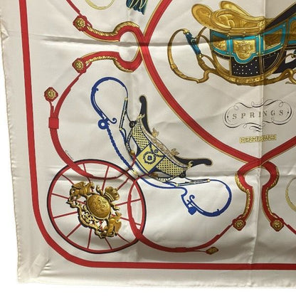 Hermes Carre 90 Springs Silk Brand Accessories Scarf Women's