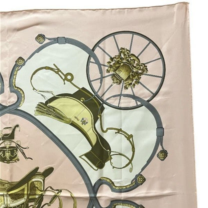Hermes Carre 90 Springs Silk Brand Accessories Scarf Women's