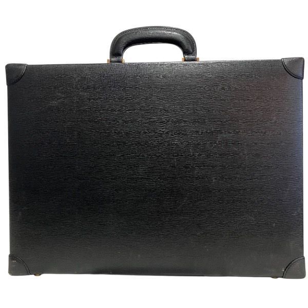 Loewe Black Leather Bag Business Bag Men's