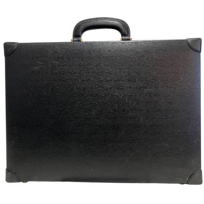 Loewe Black Leather Bag Business Bag Men's