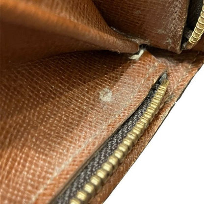 Louis Vuitton Monogram Compact Zip M61667 Bifold Wallet Unisex