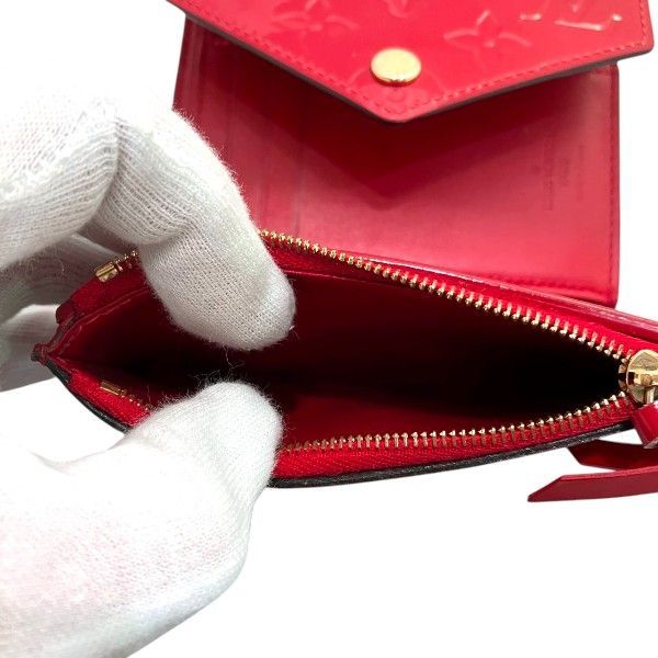 Louis Vuitton Vernis Portefeuille Victorine M62429 Trifold Wallet Women's