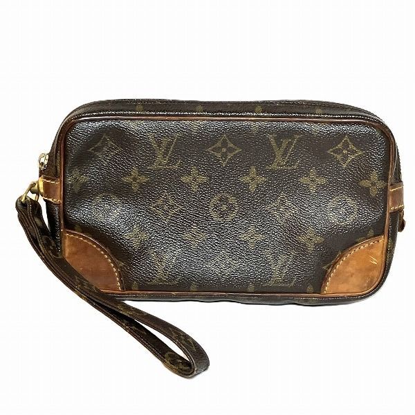 Louis Vuitton Monogram Marly Dragonne PM M51827 Bag Clutch Bag Unisex