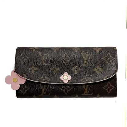 Louis Vuitton Monogram Portefeuille・emily M68313 Long Wallet Women's
