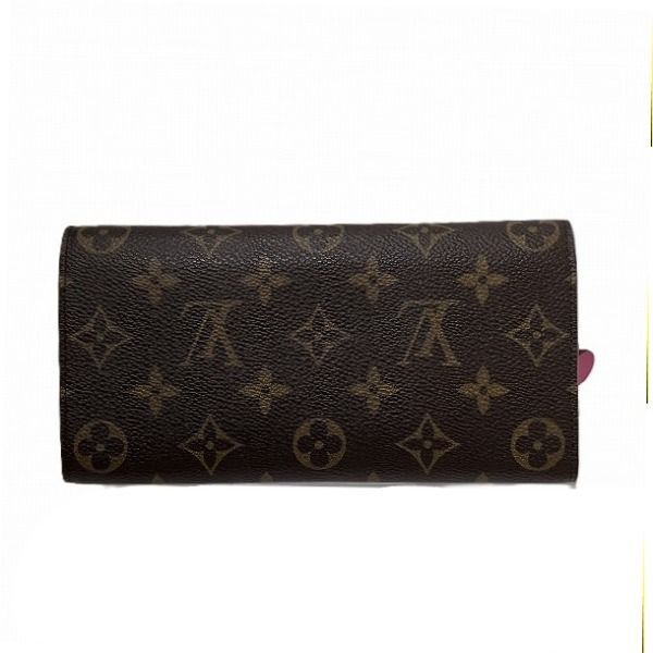Louis Vuitton Monogram Portefeuille・emily M68313 Long Wallet Women's