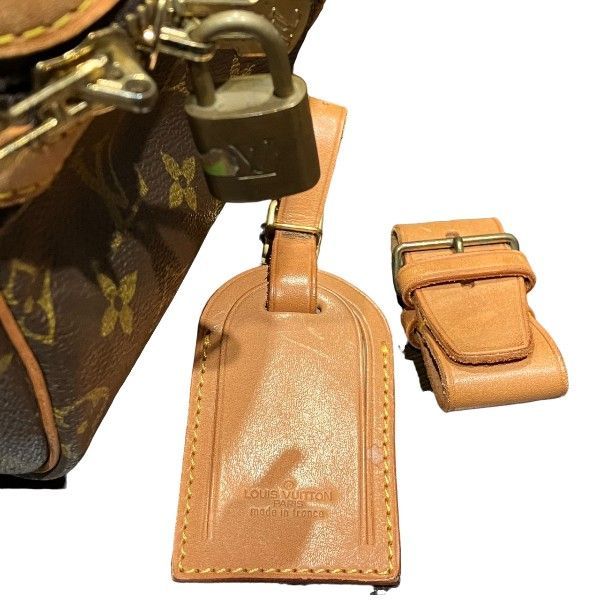 Louis Vuitton Monogram Sac Spool 55 M41622 Bag Boston Bag Unisex