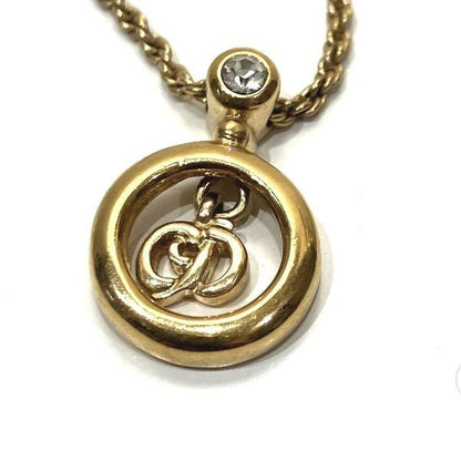 Dior CD Logo Stone Necklace Brand Accessories Necklace Women's