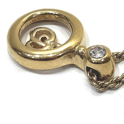 Dior CD Logo Stone Necklace Brand Accessories Necklace Women's