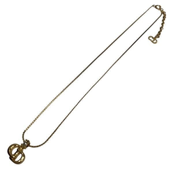Dior CD Logo Gold Brand Accessories Necklace Women's