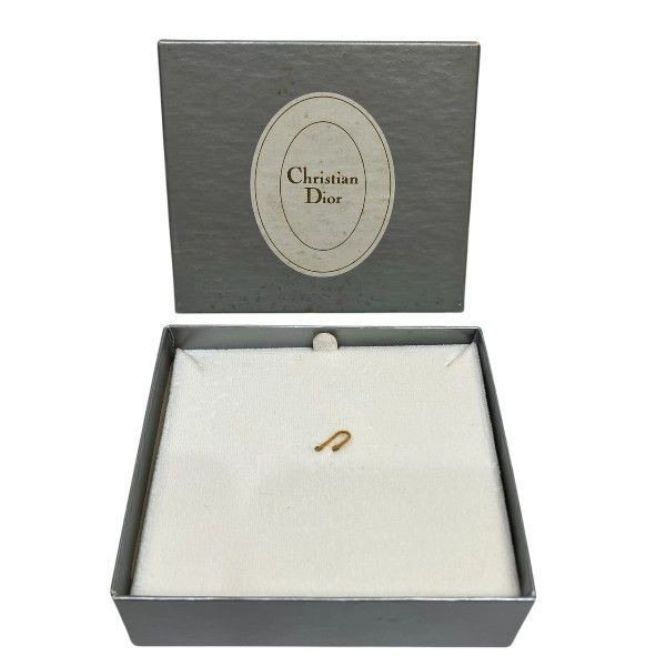 Dior CD Logo Gold Brand Accessories Necklace Women's