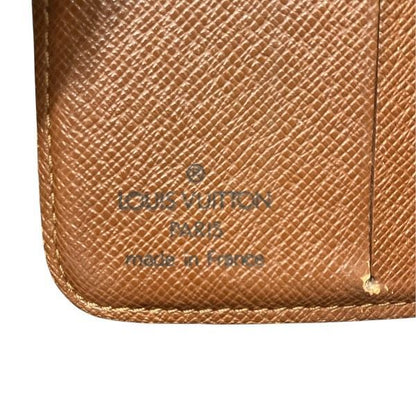 Louis Vuitton Monogram Compact Zip M61667 Bifold Wallet Unisex