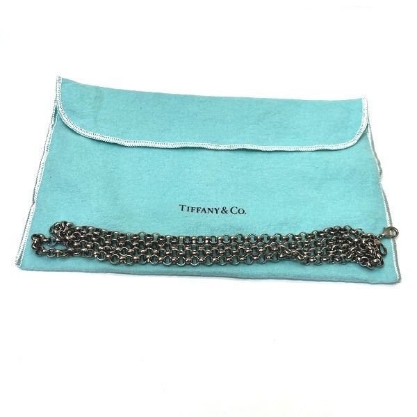 Tiffany & Co Chain Shoulder Wallet Bifold Wallet Women's
